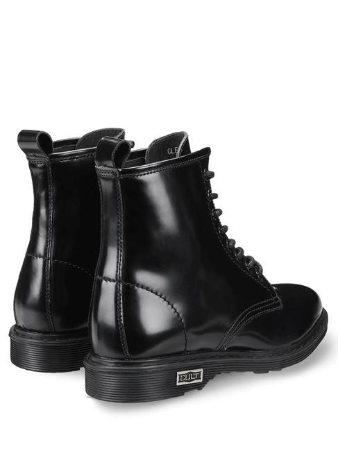 SABBATH Kampfstiefel aus Leder Schwarz - Damenschuhe