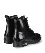 CULT SABBATH Kampfstiefel aus Leder Schwarz - Damenschuhe - 3