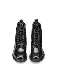 CULT SABBATH Kampfstiefel aus Leder Schwarz - Damenschuhe - 4
