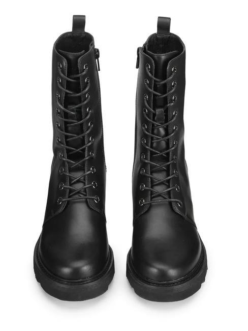 GRACE Stiefeletten aus Leder Schwarz - Damenschuhe