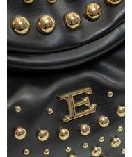 ERMANNO SCERVINO PRINCESS Umh&auml;ngetasche mit Nieten schwarzes Gold - Damentaschen - 3