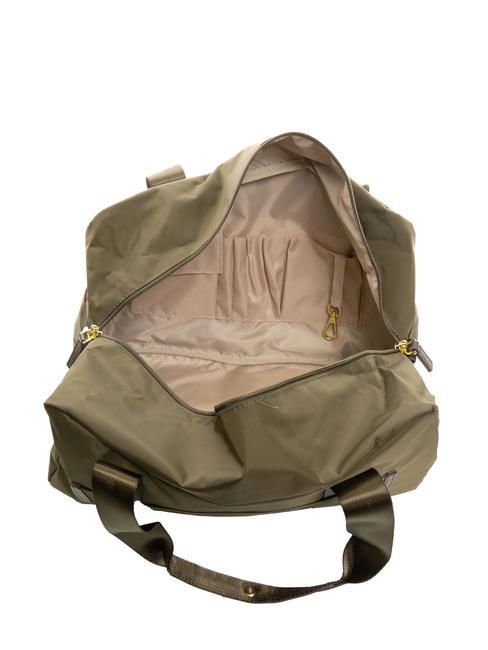 X-BAG Kleine Untersitzertasche oliv / dunkelbraun - Reisetaschen