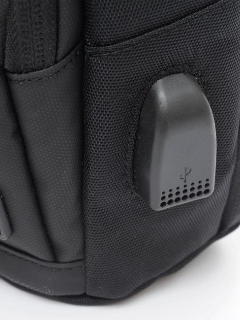 BULLY Ein-Schulter-Rucksack Schwarz - Umh&auml;ngetaschen Herren