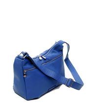 SPALDING TOURIST Umh&auml;ngetasche aus Leder blau - Damentaschen - 2