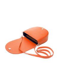 SPALDING TOURIST FRANCY Umh&auml;ngetasche aus Leder Orange - Damentaschen - 5
