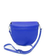SPALDING TOURIST FRANCY Umh&auml;ngetasche aus Leder blau - Damentaschen - 3