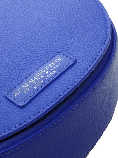 TOURIST FRANCY Umh&auml;ngetasche aus Leder blau - Damentaschen