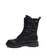 TWINSET LOGO MATELASSE Amphibien-Stiefeletten Schwarz - Damenschuhe - 3