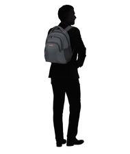 AMERICAN TOURISTER AT WORK AT WORK, Tablet- und PC-Halterung 14,1 " grau/orange - PC-Rucksäcke - 6