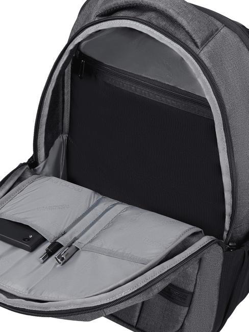 STREETHERO 17" PC-Rucksack graue Melange - PC-Rucksäcke