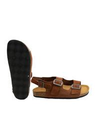 DOCKSTEPS VEGA Wildleder-Slipper-Sandale Tabak - Herrenschuhe - 5