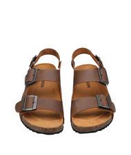 DOCKSTEPS VEGA Wildleder-Slipper-Sandale Tabak - Herrenschuhe - 4