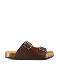 DOCKSTEPS VEGA Ledersandale mit Doppelschnalle dunkelbraun - Herrenschuhe - 2