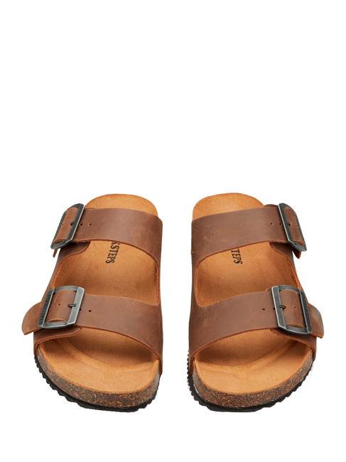 VEGA Wildleder-Slipper Tabak - Herrenschuhe
