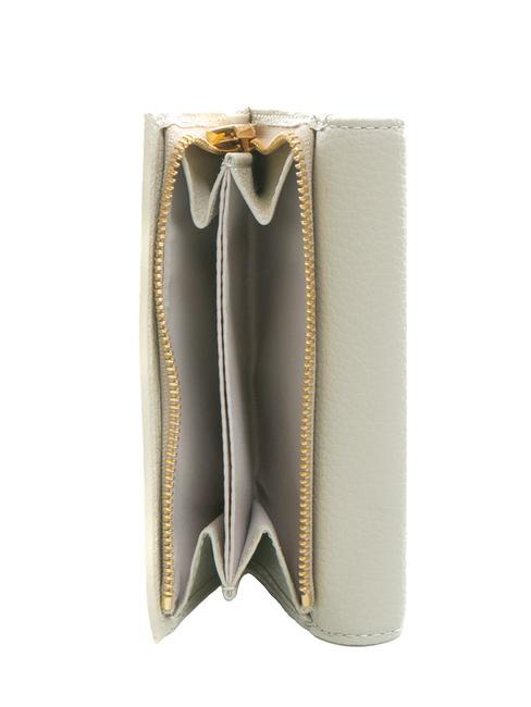 BLOSSOM Mittelgro&szlig;e Geldb&ouml;rse aus genarbtem Leder Maulbeere - Brieftaschen Damen
