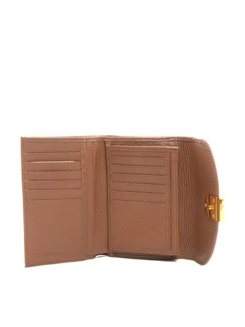 BLOSSOM Mittelgro&szlig;e Geldb&ouml;rse aus genarbtem Leder BRULE - Brieftaschen Damen