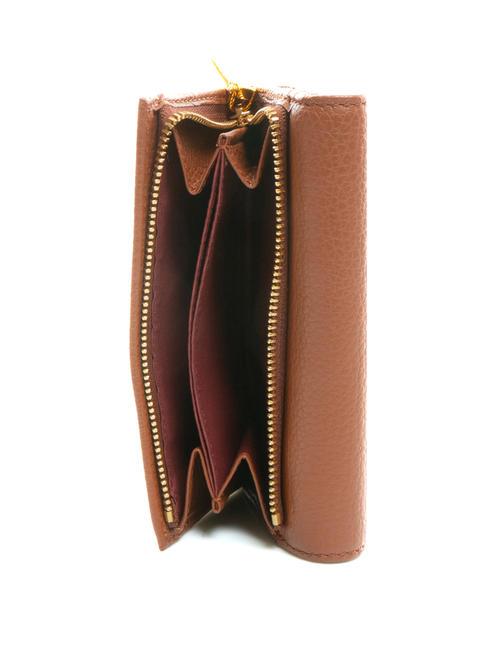 BLOSSOM Mittelgro&szlig;e Geldb&ouml;rse aus genarbtem Leder BRULE - Brieftaschen Damen