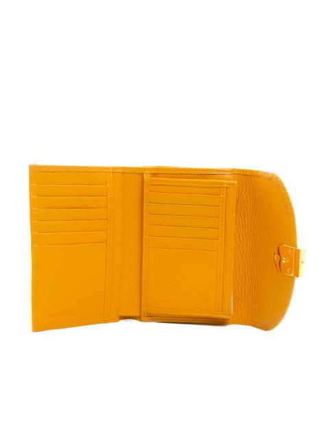 BLOSSOM Mittelgro&szlig;e Geldb&ouml;rse aus genarbtem Leder Harz - Brieftaschen Damen