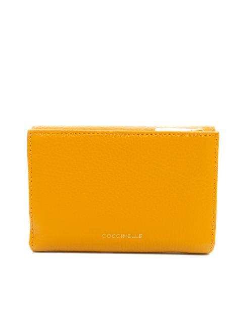 BLOSSOM Mittelgro&szlig;e Geldb&ouml;rse aus genarbtem Leder Harz - Brieftaschen Damen
