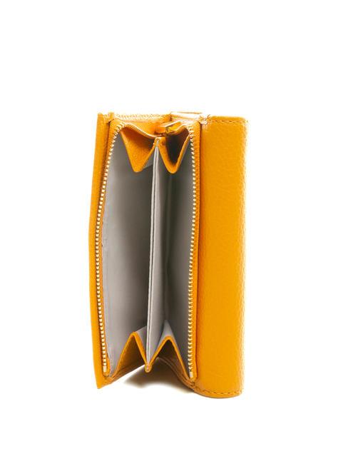 BLOSSOM Mittelgro&szlig;e Geldb&ouml;rse aus genarbtem Leder Harz - Brieftaschen Damen