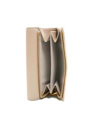 COCCINELLE BLOSSOM Mittelgro&szlig;e Geldb&ouml;rse aus genarbtem Leder Puderrosa - Brieftaschen Damen - 4