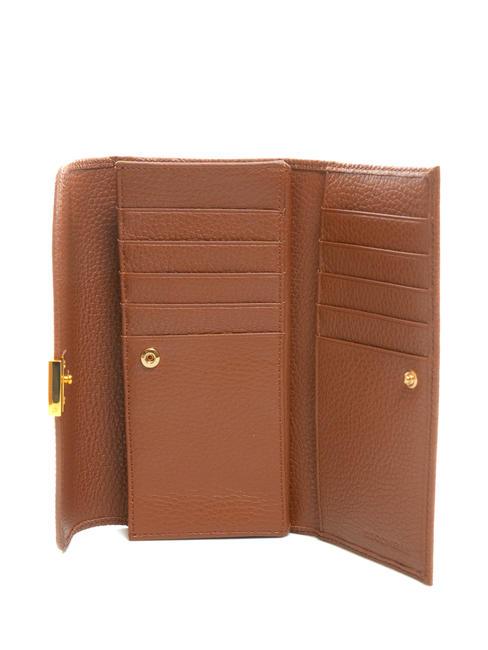 BLOSSOM Gro&szlig;e Geldb&ouml;rse aus strukturiertem Leder BRULE - Brieftaschen Damen