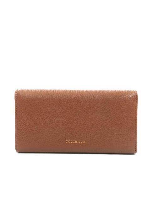 BLOSSOM Gro&szlig;e Geldb&ouml;rse aus strukturiertem Leder BRULE - Brieftaschen Damen