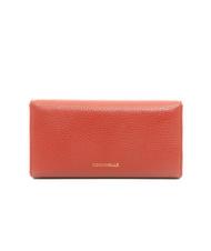 COCCINELLE BLOSSOM Gro&szlig;e Geldb&ouml;rse aus strukturiertem Leder Ahorn - Brieftaschen Damen - 3