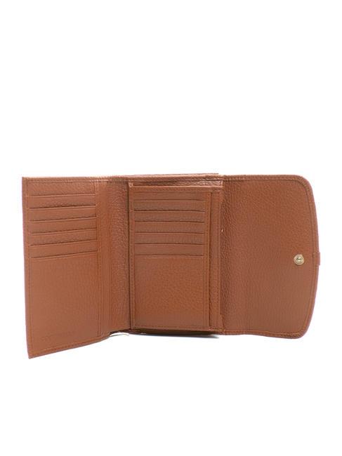 DORA Kleine Geldb&ouml;rse aus strukturiertem Leder BRULE - Brieftaschen Damen