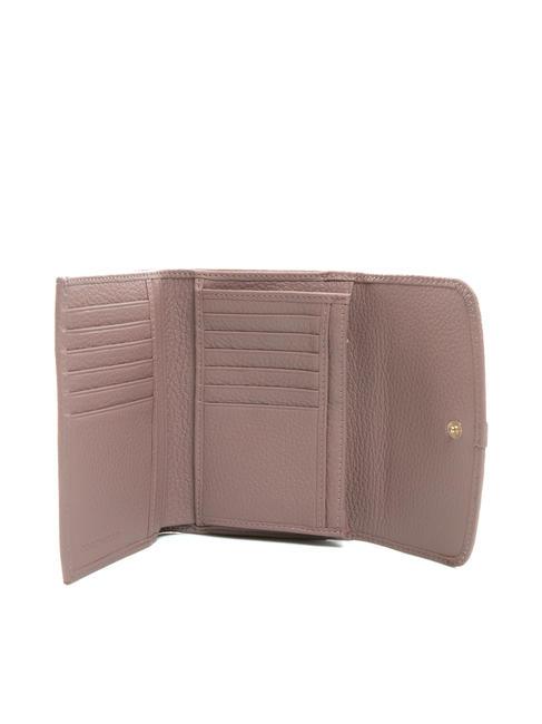 DORA Kleine Geldb&ouml;rse aus strukturiertem Leder Anemone - Brieftaschen Damen