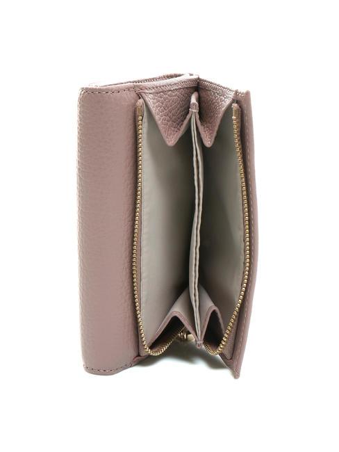 DORA Kleine Geldb&ouml;rse aus strukturiertem Leder Anemone - Brieftaschen Damen