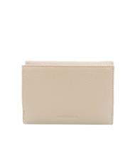 COCCINELLE DORA Kleine Geldb&ouml;rse aus strukturiertem Leder Puderrosa - Brieftaschen Damen - 3