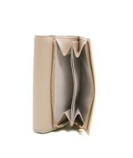 COCCINELLE DORA Kleine Geldb&ouml;rse aus strukturiertem Leder Puderrosa - Brieftaschen Damen - 4