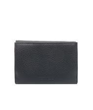 COCCINELLE DORA Kleine Geldb&ouml;rse aus strukturiertem Leder DUNKELBLAU - Brieftaschen Damen - 3