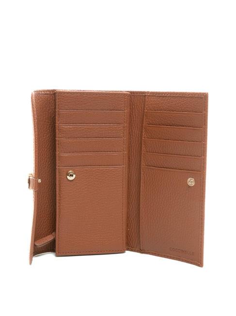 DORA Mittelgro&szlig;e Geldb&ouml;rse aus genarbtem Leder BRULE - Brieftaschen Damen