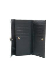 COCCINELLE DORA Mittelgro&szlig;e Geldb&ouml;rse aus genarbtem Leder DUNKELBLAU - Brieftaschen Damen - 2