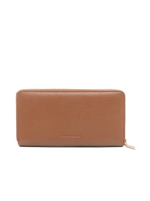 DORA Gro&szlig;e Lederbrieftasche mit umlaufendem Rei&szlig;verschluss BRULE - Brieftaschen Damen