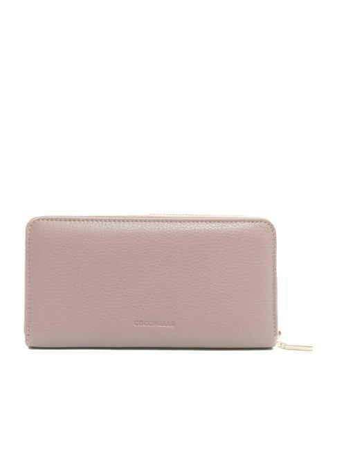 DORA Gro&szlig;e Lederbrieftasche mit umlaufendem Rei&szlig;verschluss Anemone - Brieftaschen Damen
