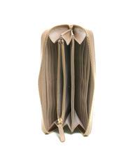 COCCINELLE DORA Gro&szlig;e Lederbrieftasche mit umlaufendem Rei&szlig;verschluss Puderrosa - Brieftaschen Damen - 2