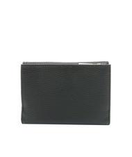 COCCINELLE DOT Kleine Geldb&ouml;rse aus strukturiertem Leder Schwarz - Brieftaschen Damen - 3