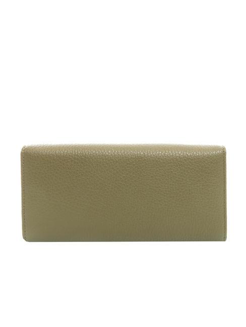 DOT Gro&szlig;e Geldb&ouml;rse aus strukturiertem Leder Loden - Brieftaschen Damen