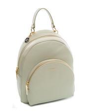 COCCINELLE ALPHA Rucksack aus strukturiertem Leder Maulbeere - Damentaschen - 2
