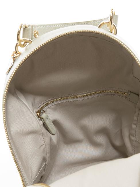 ALPHA Rucksack aus strukturiertem Leder Maulbeere - Damentaschen