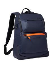 PIQUADRO CORNER Rucksack aus gummiertem Stoff, 14-Zoll-Laptophalter Blau - PC-Rucksäcke - 2