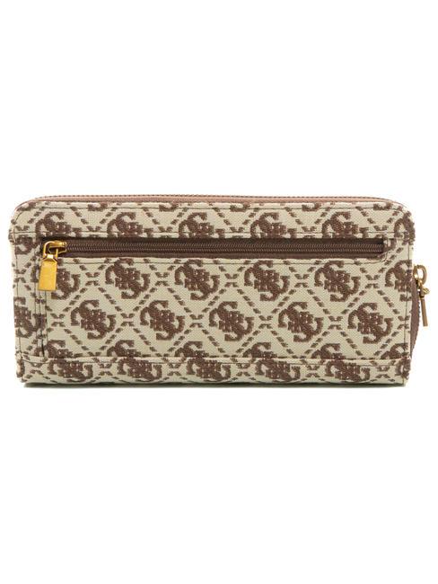 LAUREL Logo Geldb&ouml;rse mit Armband braun - Brieftaschen Damen