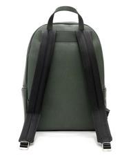 SPALDING TOURIST 15-Zoll-PC-Rucksack aus Leder Waldgr&uuml;n - PC-Rucks&auml;cke - 3