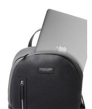 SPALDING TOURIST 15-Zoll-PC-Rucksack aus Leder Schwarz - PC-Rucks&auml;cke - 4