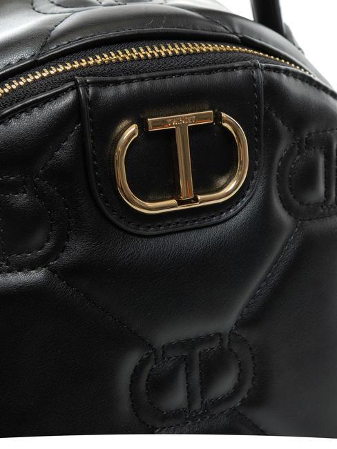LOGO QUILTED Rucksack Schwarz - Damentaschen