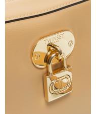TWINSET T LOCK Schultertasche Pekannussbraun - Damentaschen - 3