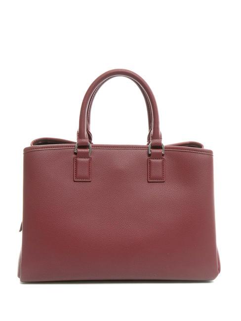 NEW IRIS Handtasche mit Schultergurt dunkles Rubin - Damentaschen
